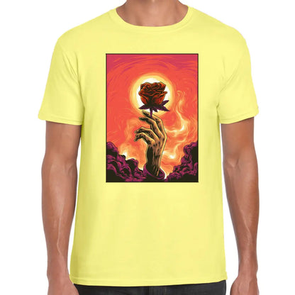 Holding Rose T-Shirt - Tshirtpark.com