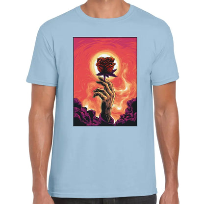 Holding Rose T-Shirt - Tshirtpark.com