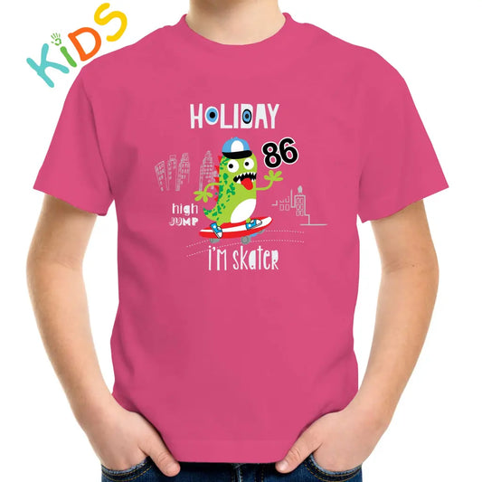 Holiday High Jump Kids T-shirt - Tshirtpark.com