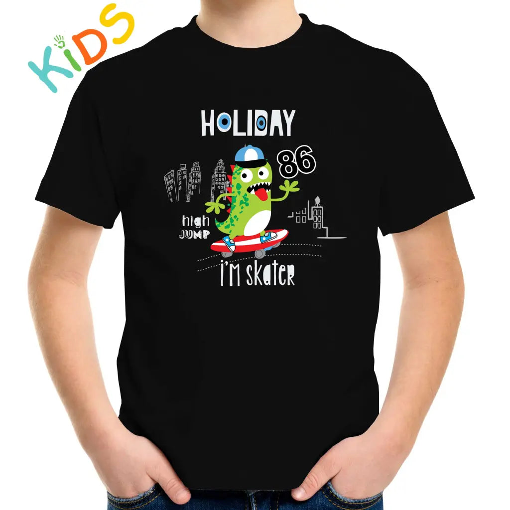 Holiday High Jump Kids T-shirt - Tshirtpark.com