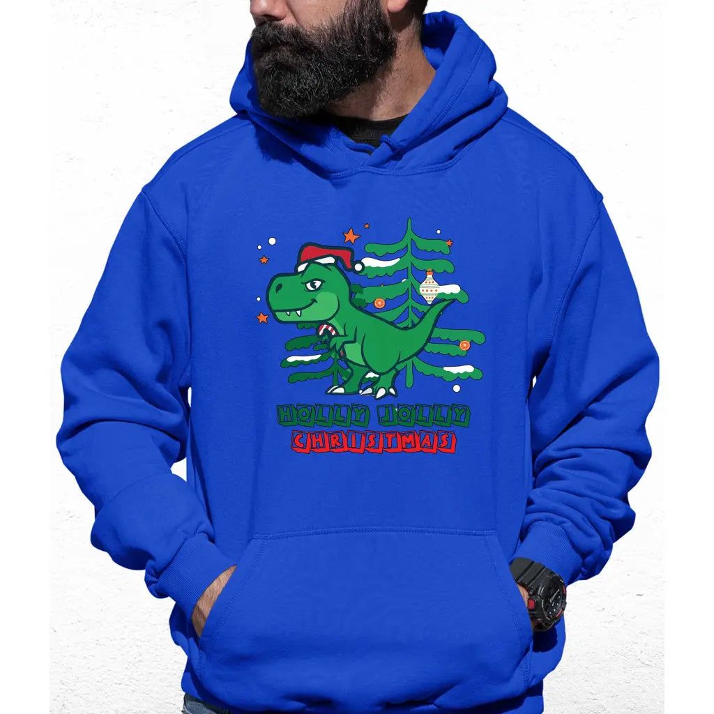 Holly Jolly Christmas Colour Hoodie - Tshirtpark.com