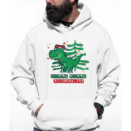 Holly Jolly Christmas Colour Hoodie - Tshirtpark.com