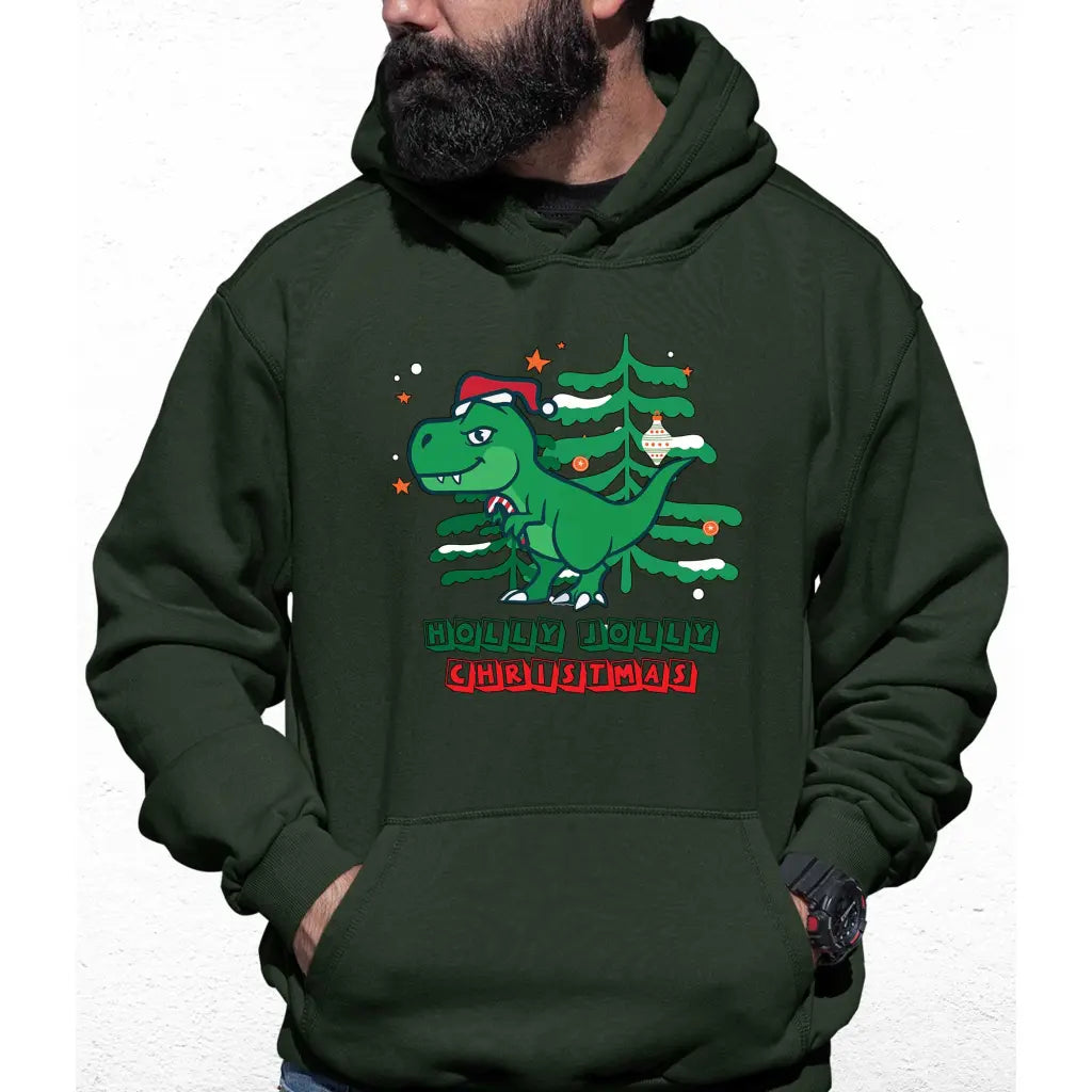 Holly Jolly Christmas Colour Hoodie - Tshirtpark.com