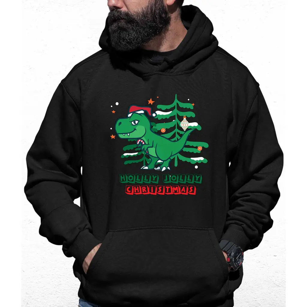 Holly Jolly Christmas Colour Hoodie - Tshirtpark.com