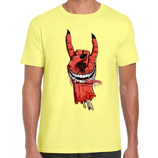 Horned Hand T-Shirt - Tshirtpark.com