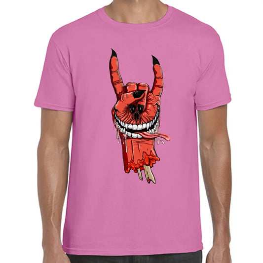 Horned Hand T-Shirt - Tshirtpark.com