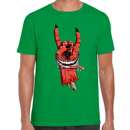 Horned Hand T-Shirt - Tshirtpark.com