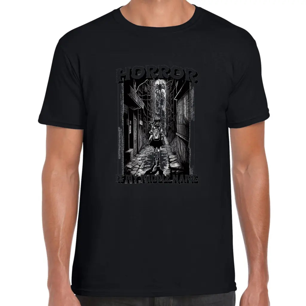 Horror Is My Middle Name T-Shirt - Tshirtpark.com