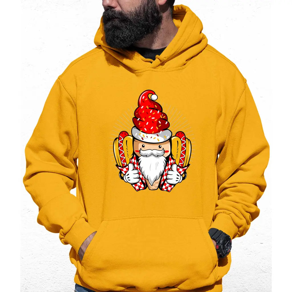 Hot Dog Santa Colour Hoodie - Tshirtpark.com