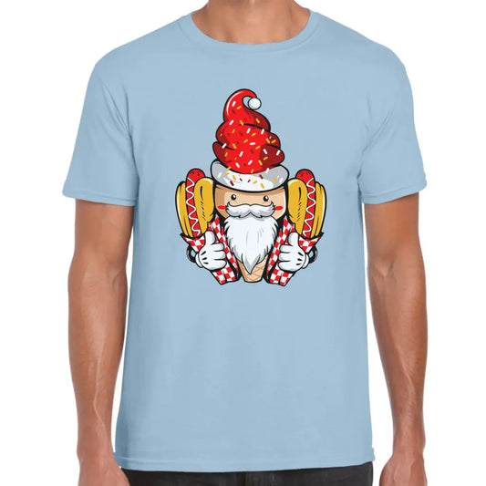 Hot Dog Santa T-Shirt - Tshirtpark.com