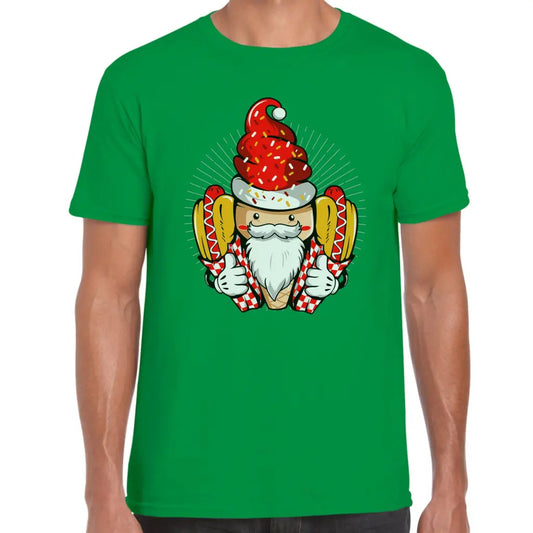 Hot Dog Santa T-Shirt - Tshirtpark.com