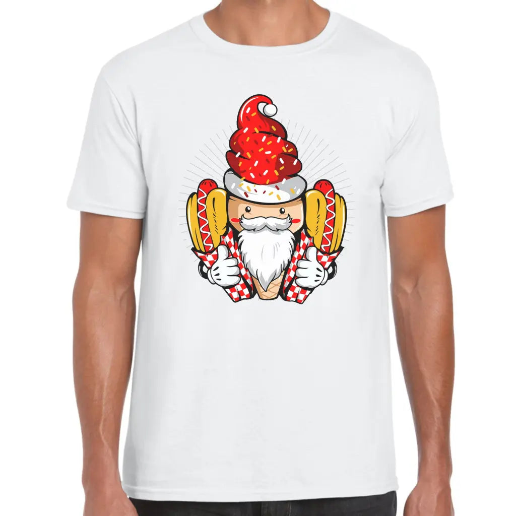 Hot Dog Santa T-Shirt - Tshirtpark.com