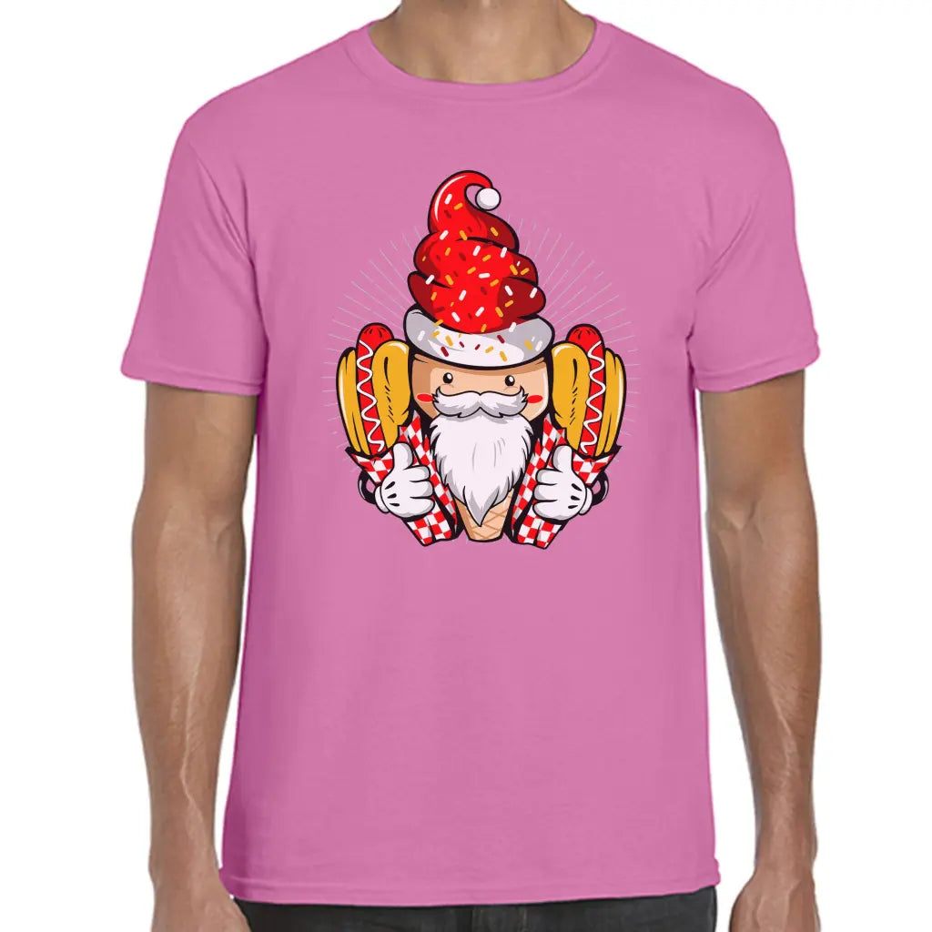 Hot Dog Santa T-Shirt - Tshirtpark.com
