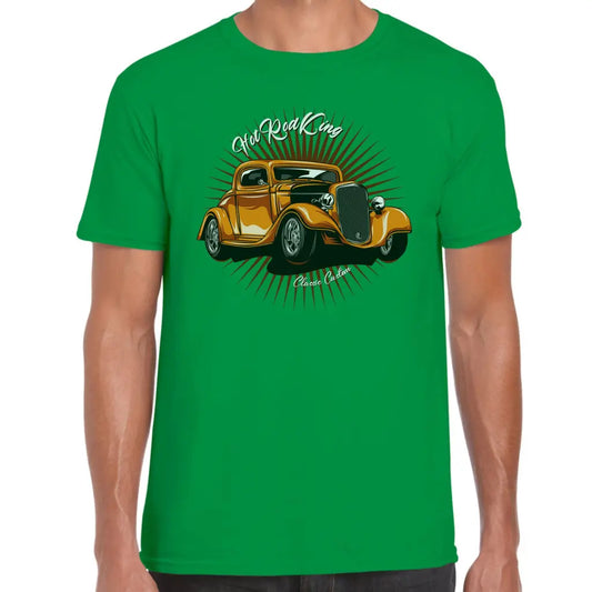 HotRod King Orange T-Shirt - Tshirtpark.com