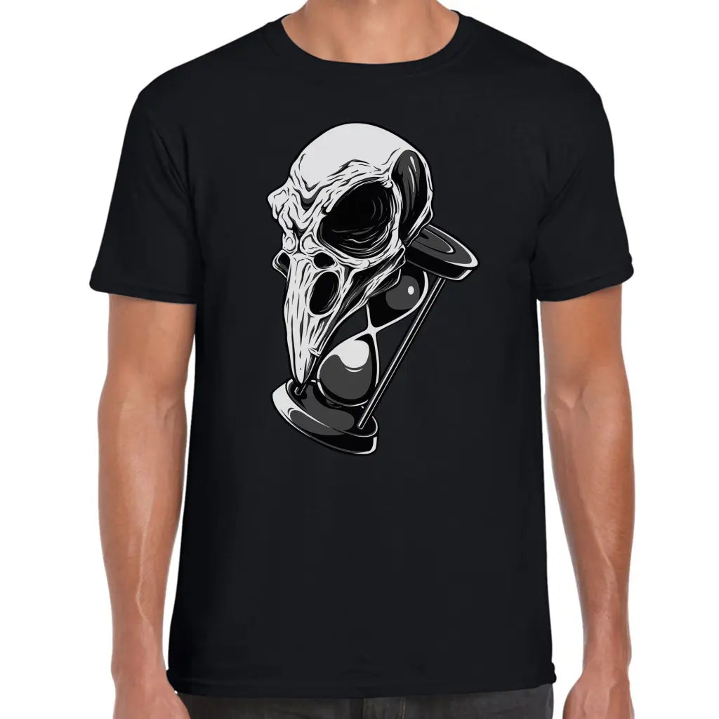Hourglass Skull T-Shirt - Tshirtpark.com