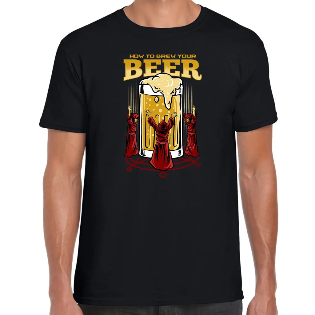 How To Brew Your Beer T-Shirt - Tshirtpark.com