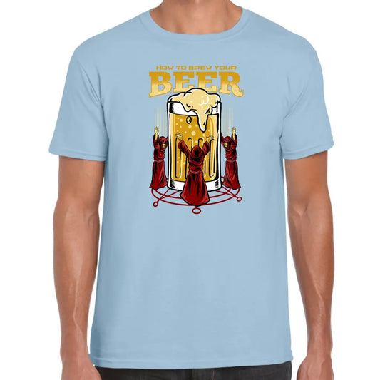 How To Brew Your Beer T-Shirt - Tshirtpark.com