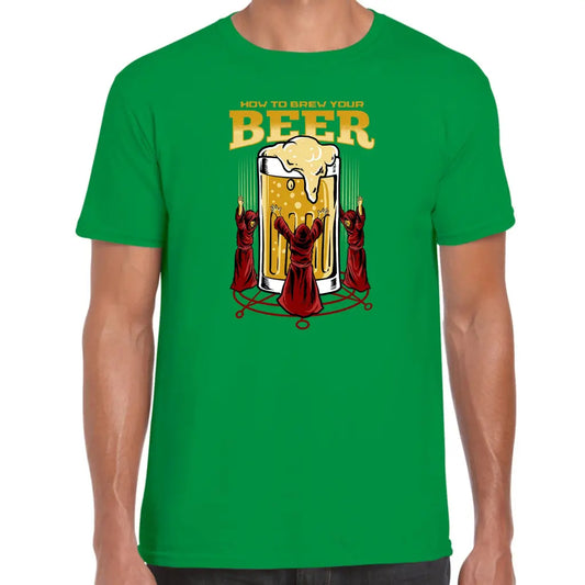 How To Brew Your Beer T-Shirt - Tshirtpark.com