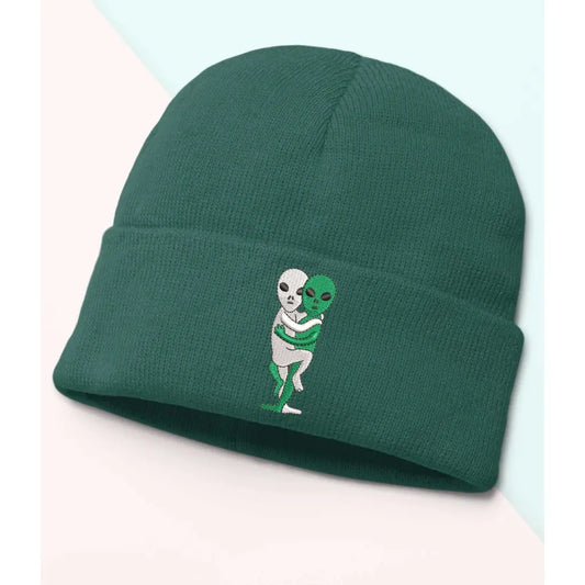 Hugging Aliens Beanie - Tshirtpark.com