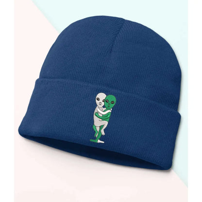 Hugging Aliens Beanie - Tshirtpark.com