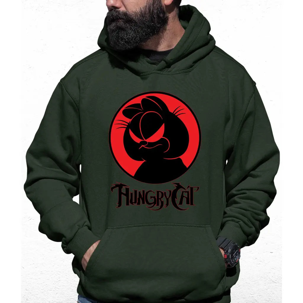 Hungry Cat Colour Hoodie - Tshirtpark.com