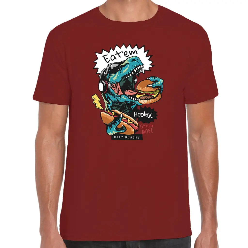 Hungry Dino T-Shirt - Tshirtpark.com