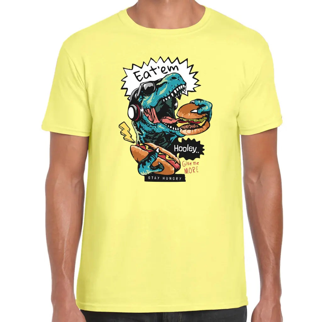 Hungry Dino T-Shirt - Tshirtpark.com