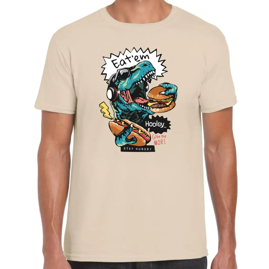 Hungry Dino T-Shirt - Tshirtpark.com