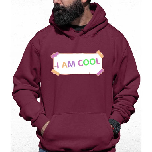I Am Cool Colour Hoodie - Tshirtpark.com