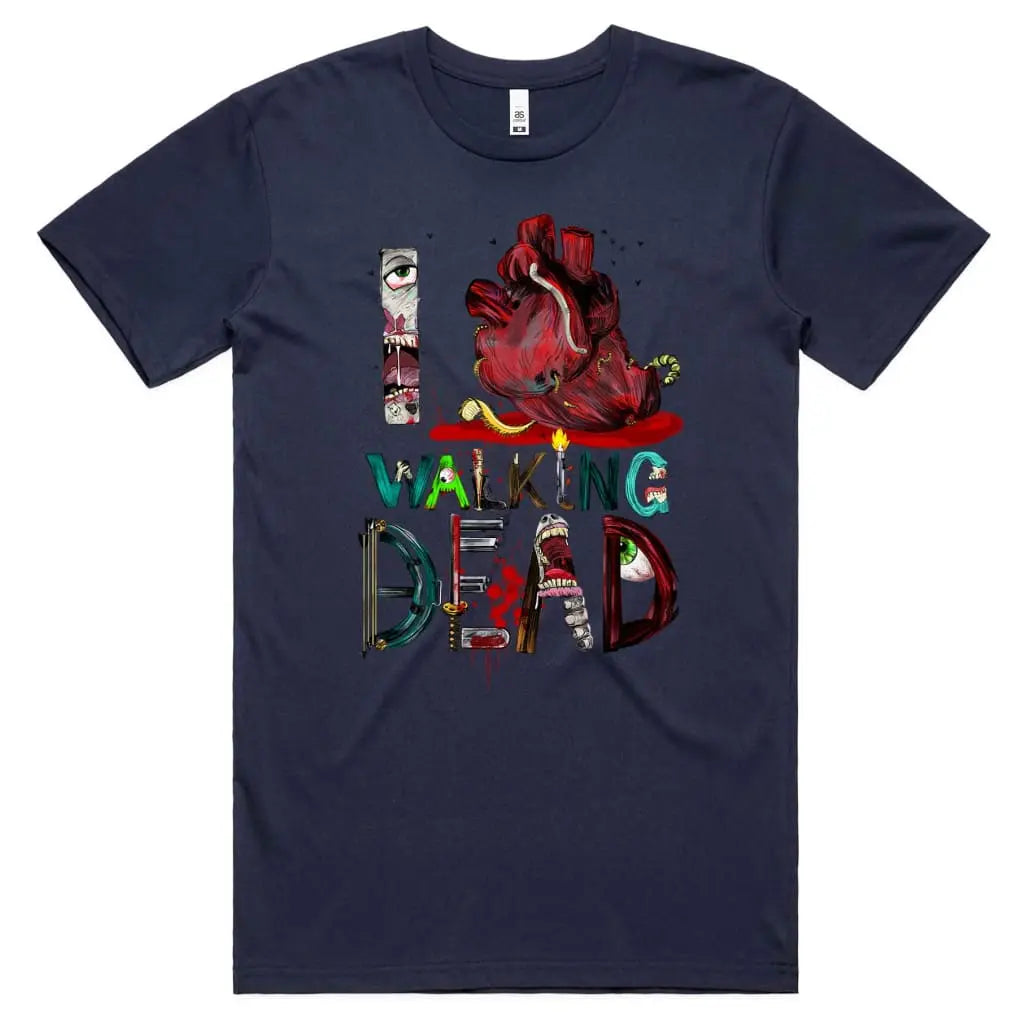 I Heart Walking T-Shirt - Tshirtpark.com