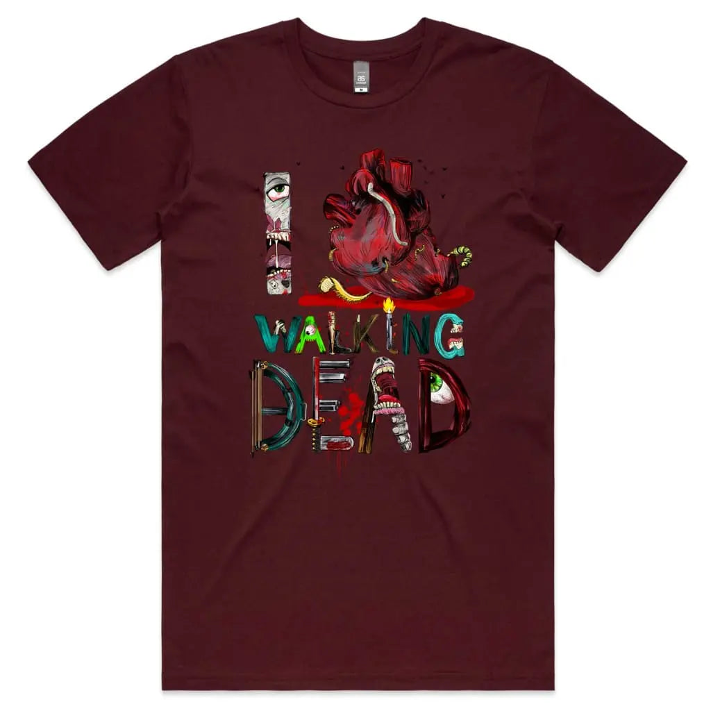 I Heart Walking T-Shirt - Tshirtpark.com