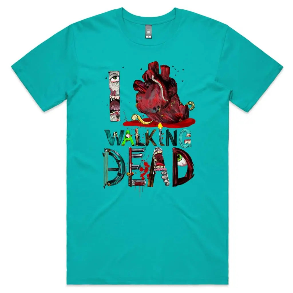 I Heart Walking T-Shirt - Tshirtpark.com