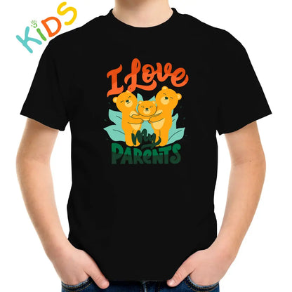 I Love My Parents Kids T-shirt - Tshirtpark.com