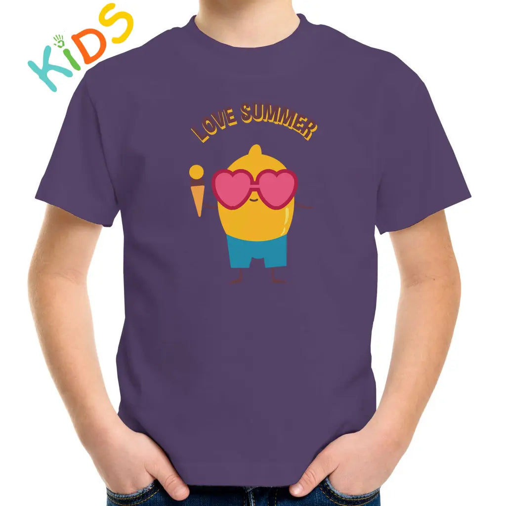 I Love Summer Kids T-shirt - Tshirtpark.com