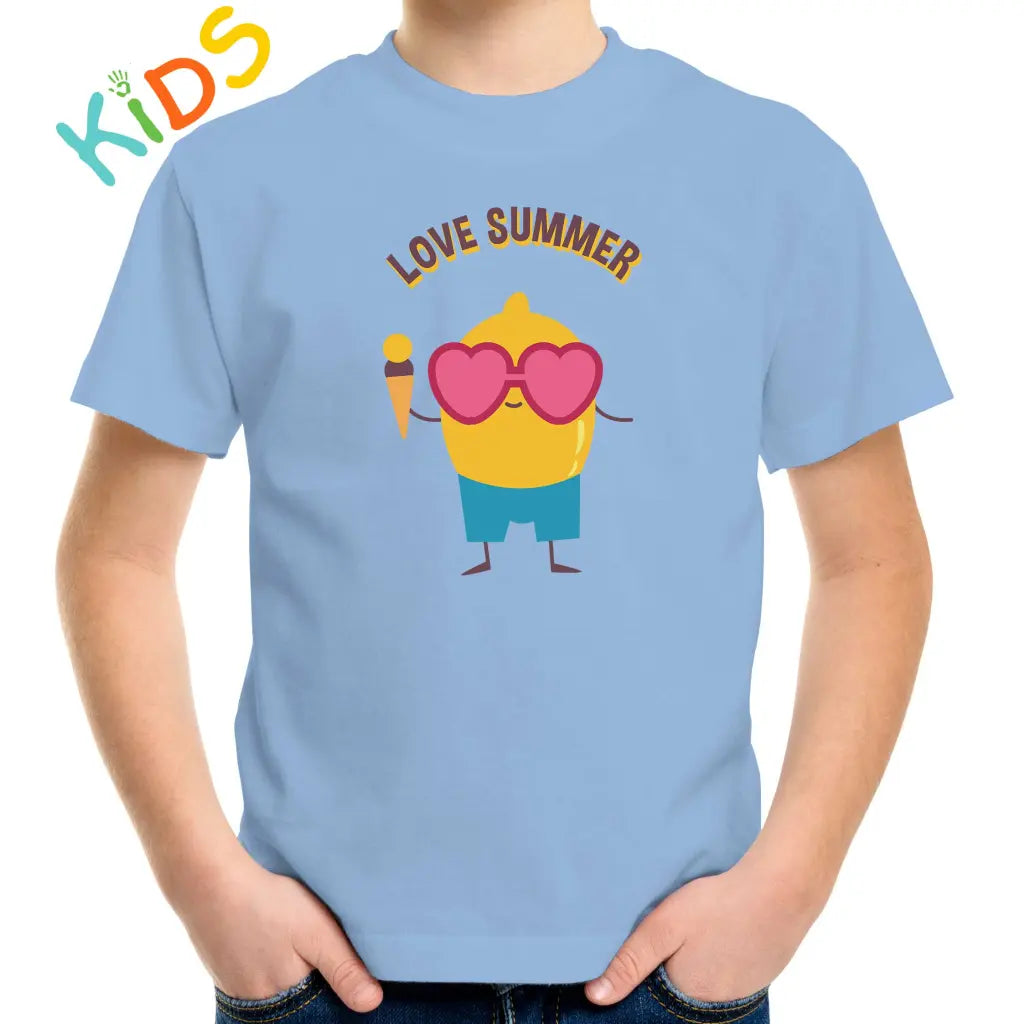 I Love Summer Kids T-shirt - Tshirtpark.com