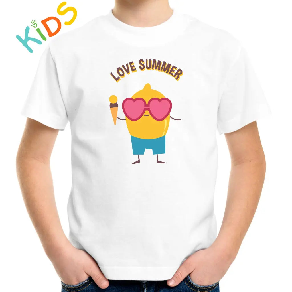 I Love Summer Kids T-shirt - Tshirtpark.com