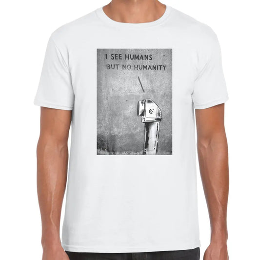 I See Humans Banksy T-Shirt - Tshirtpark.com