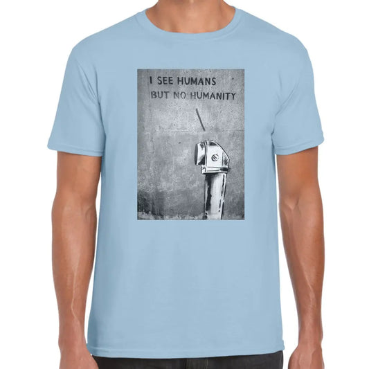 I See Humans Banksy T-Shirt - Tshirtpark.com