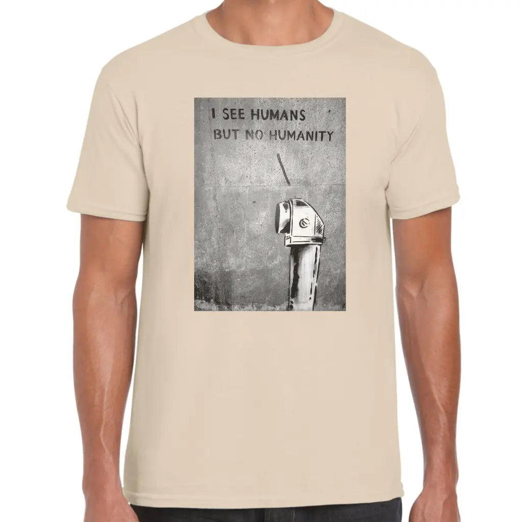 I See Humans Banksy T-Shirt - Tshirtpark.com