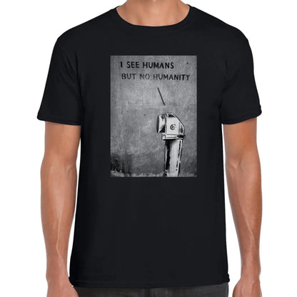 I See Humans Banksy T-Shirt - Tshirtpark.com