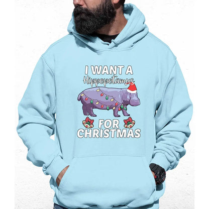 I Wanna Hippo Colour Hoodie - Tshirtpark.com