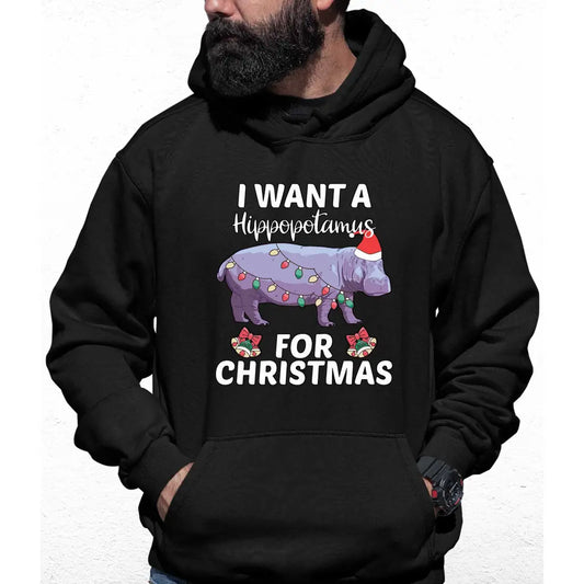 I Wanna Hippo Colour Hoodie - Tshirtpark.com