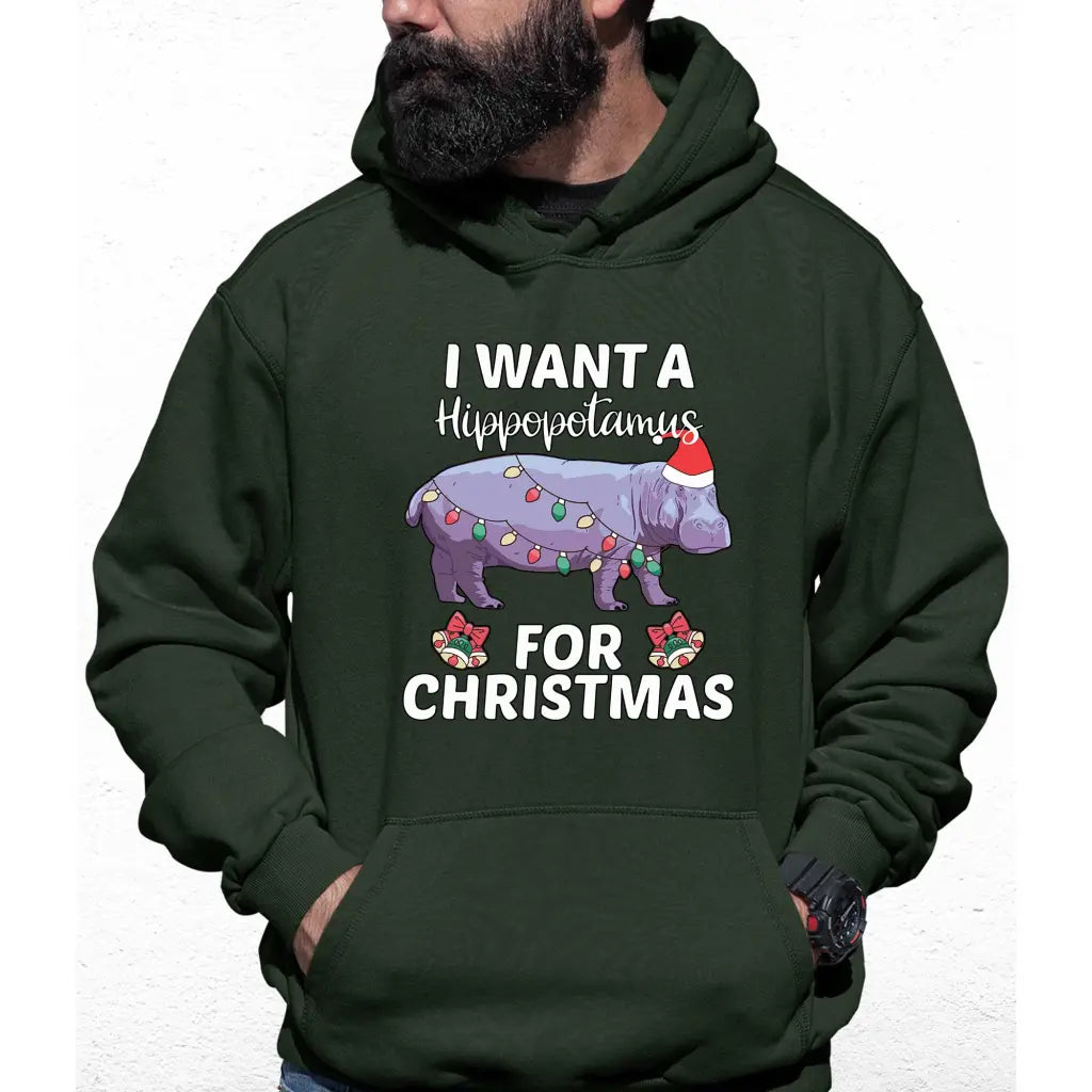 I Wanna Hippo Colour Hoodie - Tshirtpark.com