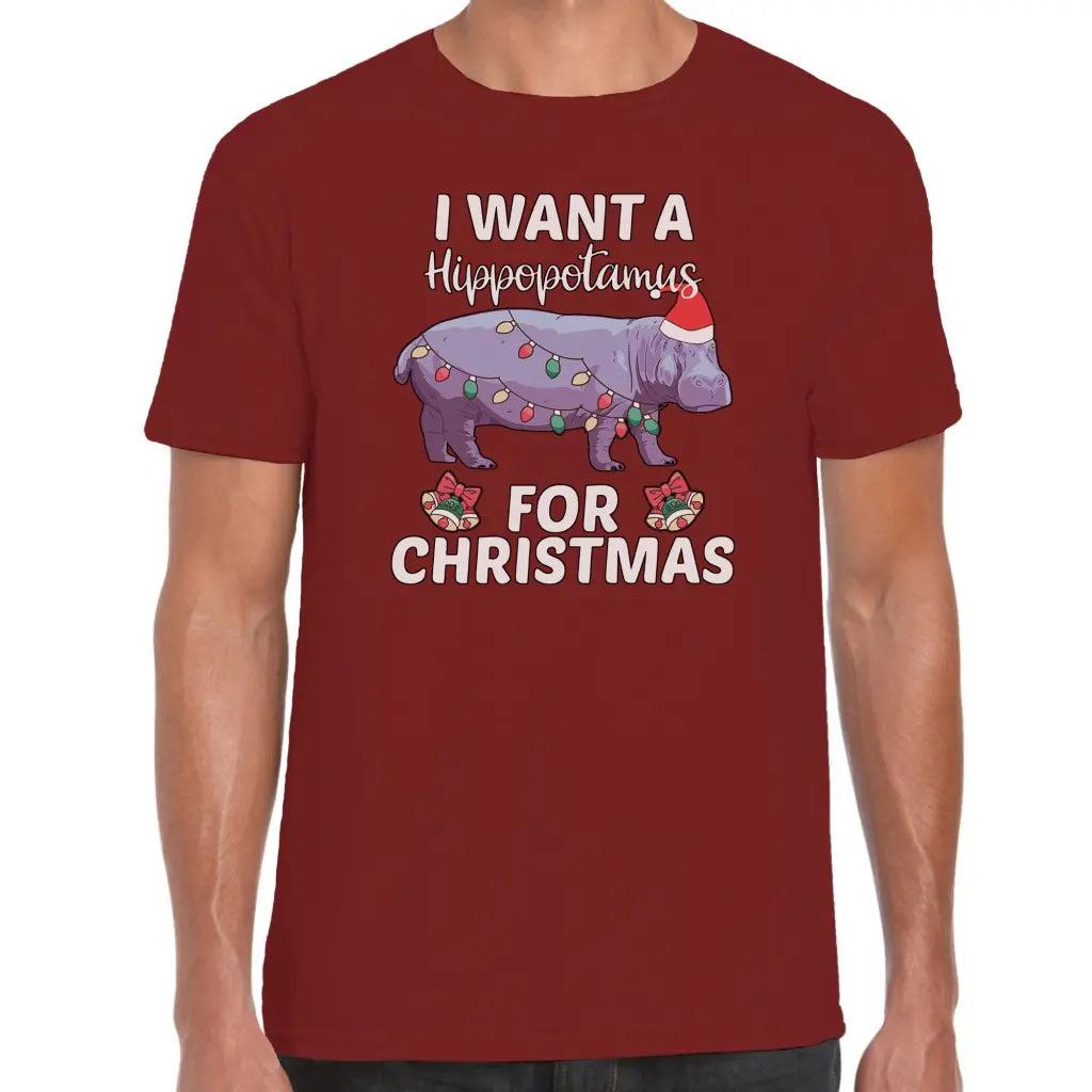 I Want A Hippo T-Shirt - Tshirtpark.com