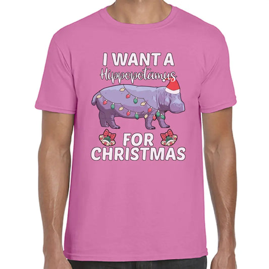 I Want A Hippo T-Shirt - Tshirtpark.com