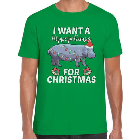 I Want A Hippo T-Shirt - Tshirtpark.com