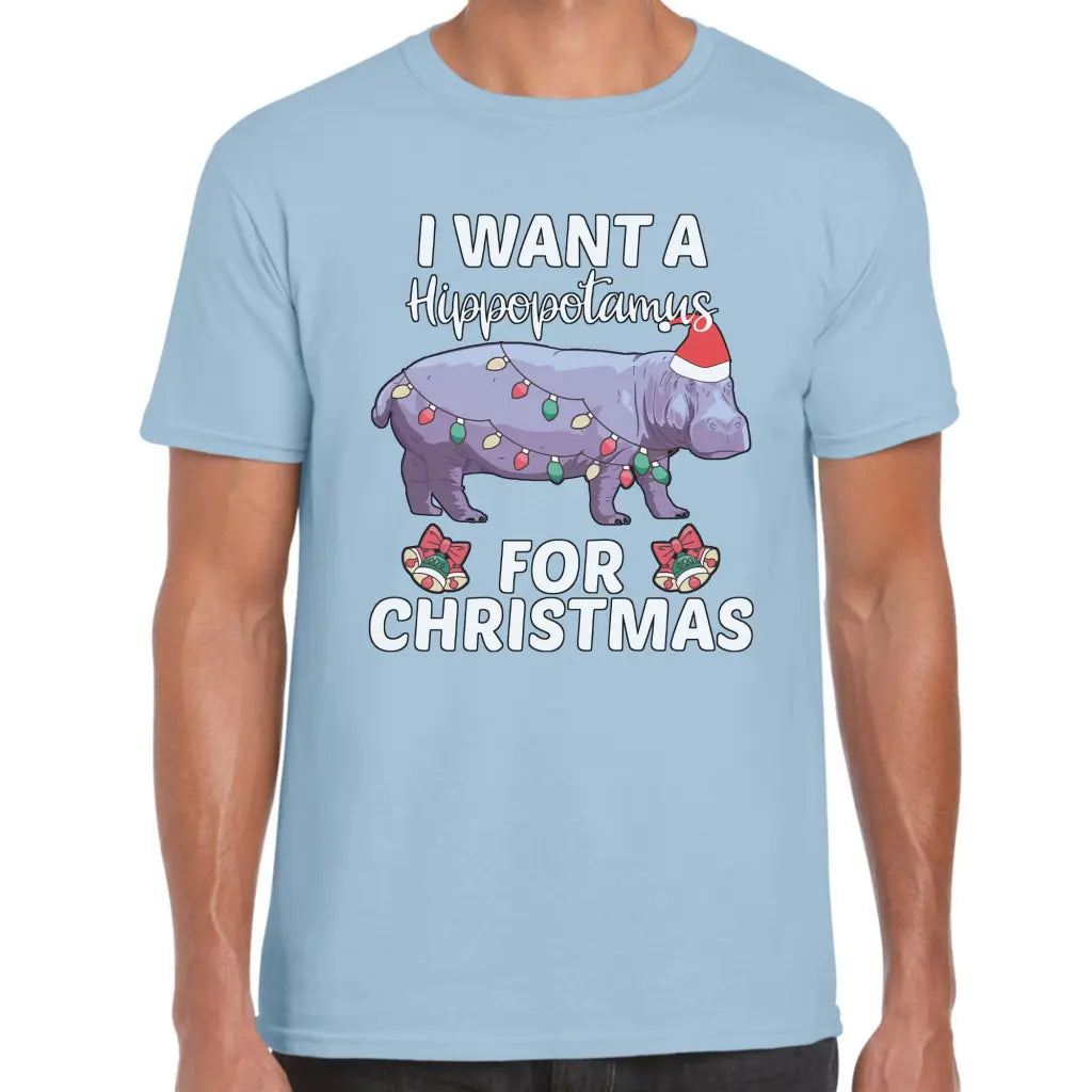 I Want A Hippo T-Shirt - Tshirtpark.com