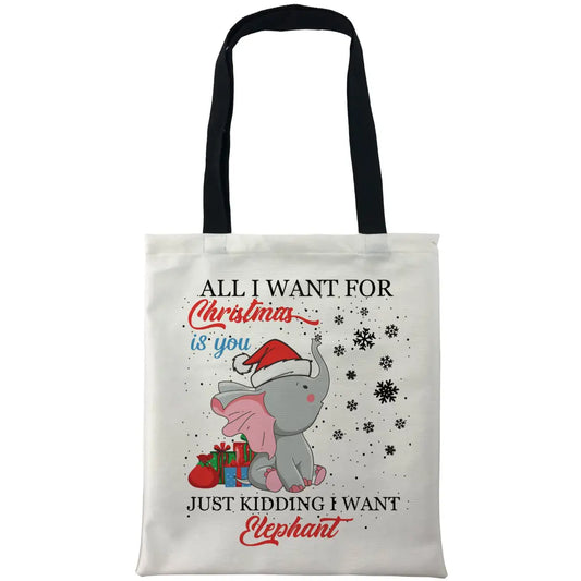 I Want Elephant Bags - Tshirtpark.com