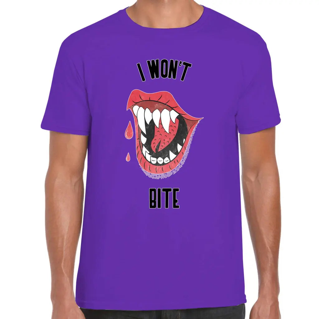 I Won’t Bite T-Shirt - Tshirtpark.com