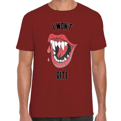 I Won’t Bite T-Shirt - Tshirtpark.com